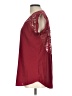 Express Burgundy Short Sleeve Top Size L - photo 5