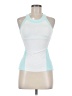 Lululemon Athletica White Blue Tank Top Size 4 - photo 1