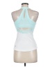 Lululemon Athletica White Blue Tank Top Size 4 - photo 2
