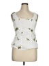 Vanessa Virginia White Sleeveless Top Size 16 - photo 1