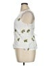 Vanessa Virginia White Sleeveless Top Size 16 - photo 5