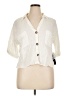 Moa Moa Ivory 3/4 Sleeve Button-Down Shirt Size XL - photo 1