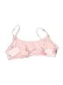 California Waves Floral Pink Swimsuit Top Size M - photo 2