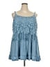 BLOOMCHIC Blue Tank Top Size 26 - photo 1