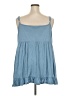 BLOOMCHIC Blue Tank Top Size 26 - photo 2