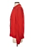 A.L.C. 100% Silk Red Long Sleeve Silk Top Size XS - photo 5
