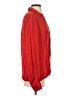 A.L.C. 100% Silk Red Long Sleeve Silk Top Size XS - photo 4