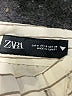Zara Chevron-herringbone Gold Dress Pants Size S - photo 7