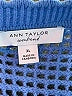 Ann Taylor Blue Pullover Sweater Size XL - photo 4