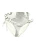 Calia Stripes Ivory Swimsuit Bottoms Size L - photo 1