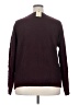St. John's Bay Chevron-herringbone Burgundy Pullover Sweater Size XXL - photo 2