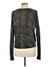 Charlotte Tarantola Metallic Gray Pullover Sweater Size L - photo 2