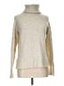Vero Moda Metallic Silver Tan Turtleneck Sweater Size L - photo 1