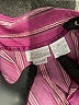Worthington Stripes Purple 3/4 Sleeve Button-Down Shirt Size 16 (petite) - photo 4