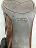 Nurture 100% Leather Brown Ankle Boots Size 8 - photo 3