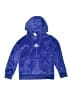 Adidas 100% Polyester Blue Pullover Hoodie Size 7 - 8 - photo 1