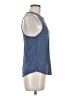 Splendid Blue Sleeveless Top Size M - photo 4