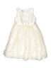 Pippa & Julie 100% Polyester Ivory Dress Size 6 - photo 1