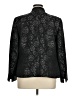 Le Suit Separates 100% Polyester Paisley Black Blazer Size 16 - photo 2