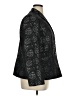 Le Suit Separates 100% Polyester Paisley Black Blazer Size 16 - photo 4