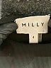 Milly 100% Polyester Black Cocktail Dress Size 4 - photo 7
