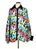 Live 4 Truth 100% Polyester Print Green Long Sleeve Blouse Size L - photo 1