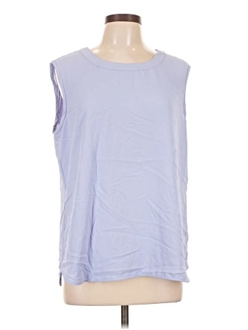 Anne Klein Sleeveless Blouse (view 1)