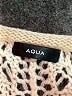 Aqua 100% Acrylic Ivory Pullover Sweater Size S - photo 7
