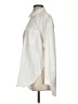 Maeve Solid Ivory Long Sleeve Button-Down Shirt Size XS - photo 5