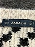 Zara Chevron-herringbone Ivory Pullover Sweater Size M - photo 7