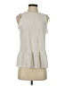 MICHAEL Michael Kors Ivory Sleeveless Blouse Size S - photo 1