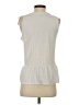 MICHAEL Michael Kors Ivory Sleeveless Blouse Size S - photo 2