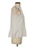 MICHAEL Michael Kors Ivory Sleeveless Blouse Size S - photo 4