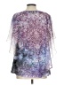 db established 1962 100% Polyester Purple 3/4 Sleeve Blouse Size L - photo 2