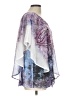 db established 1962 100% Polyester Purple 3/4 Sleeve Blouse Size L - photo 4