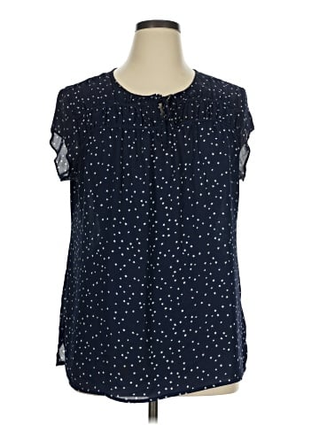 Croft & Barrow Short Sleeve Blouse (view 1)