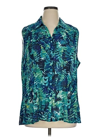 Fashion Bug Sleeveless Blouse (view 1)
