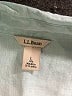 L.L.Bean Teal Short Sleeve Blouse Size L - photo 7