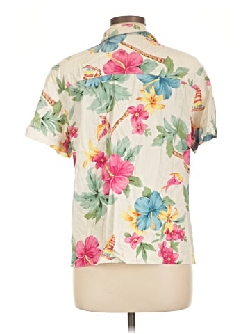 Caribbean Joe Short Sleeve Blouse (view 2)