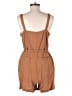 Habitual Solid Brown Romper Size Lg (3) - photo 2