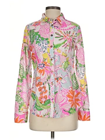 Lilly Pulitzer For Target Long Sleeve Button-Down Shirt (view 1)