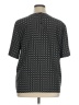 Rena Rowan 100% Polyester Black Short Sleeve Top Size 16 - photo 2