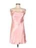 Double Zero 100% Polyester Pink Cocktail Dress Size M - photo 1