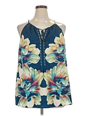 a.n.a. A New Approach Sleeveless Blouse (view 1)