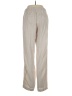 Per Se Chevron-herringbone Gray Linen Pants Size S - photo 2