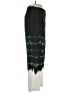 Stella McCartney 100% Silk Tie-dye Green casual pants Size EU (IT) 44 / US 8 - photo 4