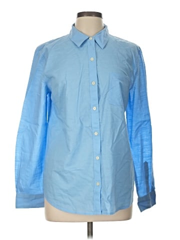 Style&Co Long Sleeve Button-Down Shirt (view 1)