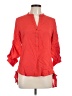 Ivanka Trump Red 3/4 Sleeve Blouse Size L - photo 1