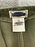 Essentials 100% Cotton Solid Green Casual Pants Size 12 - photo 4