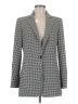 Alice + Olivia Houndstooth Gray Blazer Size 8 - photo 1